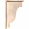 Ekena Millwork Newport Smooth Corbel w/Backplate, Douglas Fir, 5 1/2"W x 14"D x 22"H COR06X14X22NEW01SDF - alternate 2